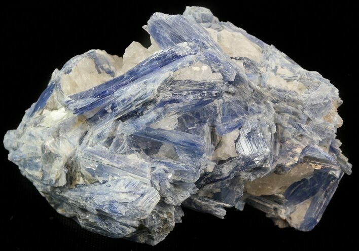 Kyanite Crystal Cluster with Quartz - Brazil #45004